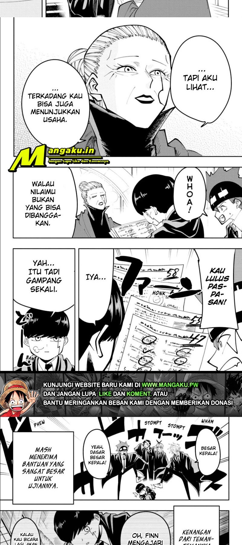 Mashle: Magic and Muscles chapter 74